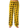 thumbnail image 2 of HAJWOH Womens Pants Plaid Drawstring Warm Bottoms Winter Holiday with Elastic Waist with Pockets, 2 of 5