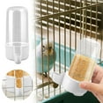 thumbnail image 2 of FEISHENTT Automatic Bird Feeders, Bird Water Dispenser for Cage, Water Bottle Drinker Hanging Food Container Dispenser for Parrots Budgie Hamster B, 2 of 6