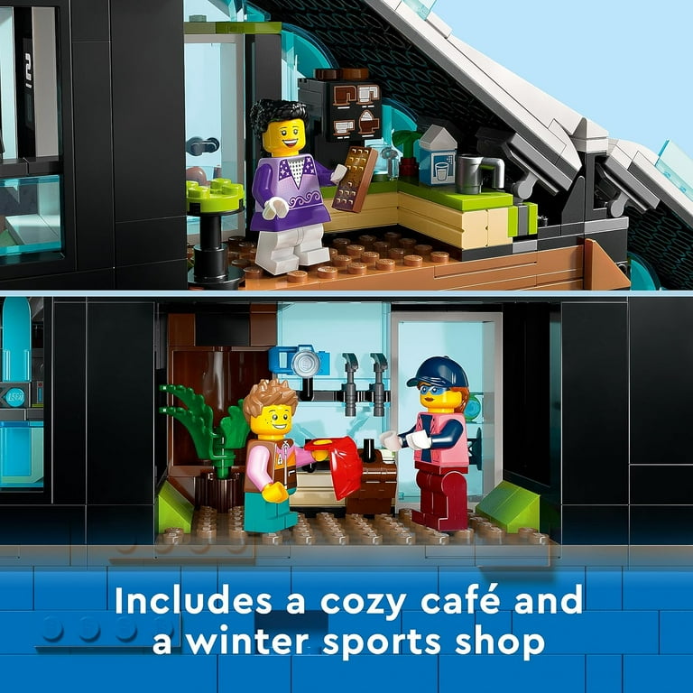 LEGO City Ski and Climbing Center 60366 Building Toy Set - Walmart.com