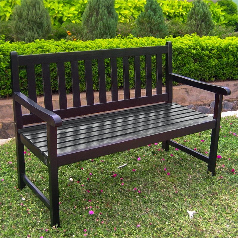 Bronze Details about   50" Welcome Decorative Patio Garden Outdoor Park Bench Seat Backyard 