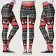 thumbnail image 2 of Pantalones casuales con estampado navideño para mujer Pantalones largos sueltos de cintura media Pantalones de yoga Pompotops ulkah938363, 2 of 6