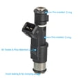 thumbnail image 3 of Inyector de combustible Unique Bargains 4uds 01F004A 9628084680 Reemplazo, 3 of 8
