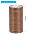 thumbnail image 2 of Wood Grain Repair Tape 6"X15', Self Adhesive Realistic Textured Repair Tape Patch, Dark Brown Oak, 2 of 5
