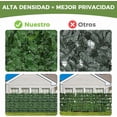 thumbnail image 3 of Follaje Artificial Sintético, Muro Verde Decoración para Casa Hogar Jardín Interiores y Exteriores, Follaje Rollo Cerca Planta Follaje Artificial Jardín Vertical (Verde), 3 of 4