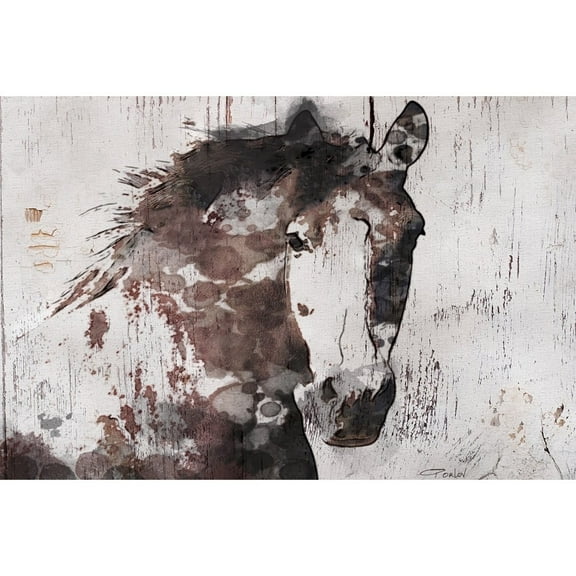 Marmont Hill Gorgeous Horse by Irena Orlov Canvas Wall Art