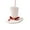 White, variant on CuiLiyq Christmas Tree Hanging Christmas Hat Ornaments, for Christmas Tree Decorations Hanging Holiday Ornaments (White)