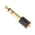 thumbnail image 3 of Adaptador de sonido para Auriculares Estéreo de 6,5 Mm a 3,5 Mm Conector Chapado en Oro para Amplificador, Audio, Mezclador, Micrófono Yotijar Conector de adaptador de audio, 3 of 4