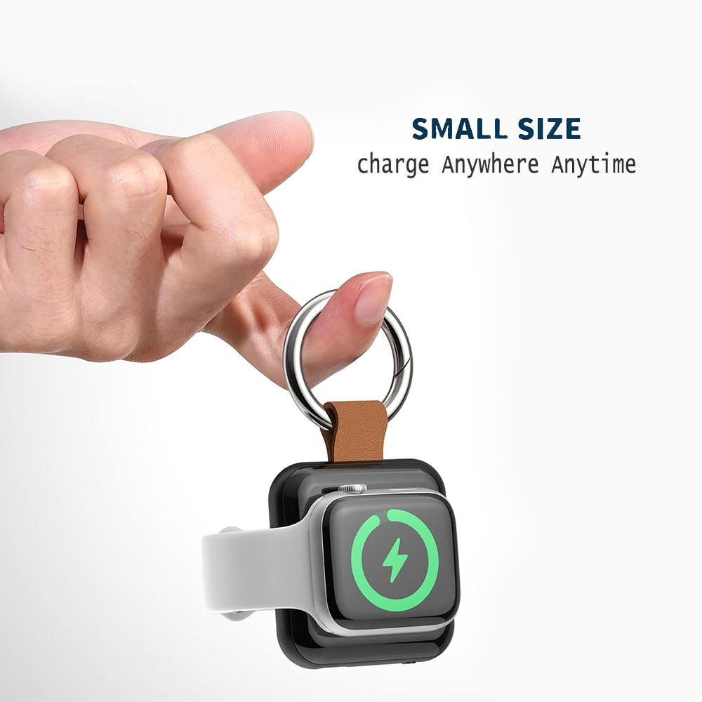 Portable Wireless Charger for Apple Watch 1200mAh, Compatible with Apple Watch Series 9/8/UItra/7/6/5/4/3/2/1SE(2GREEN)