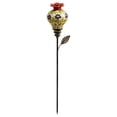 thumbnail image 3 of CHJK Vintage Ceramic Hummingbird Feeder Garden Stake, Resin Flower Finch Bird Feeders for Outdoors for Garden, Yard, Deck, 3 of 8