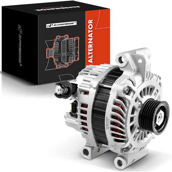A-Premium Alternator Compatible with Ford Fusion 2006-2009 L4 2.3L & Mercury Milan 2006-2009 L4 2.3L, 12V 150A CW 6-Groove Pulley, Replace# 6E5T-10300-AB, 6E5T-10300-AD