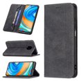 thumbnail image 1 of Xiaomi Redmi Note 9s/note 9 Pro Case Wallet Magnetic Closure Foldable Protective Anti-theft Brush Cover - Black, 1 of 5