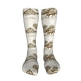 thumbnail image 5 of Kdxio Plowed Field With Horses Funny Silky Novelty Funky Long Knee High Socks Soft 3D Print Cosplay Crazy Stockings for Men Women, 5 of 8
