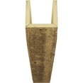 thumbnail image 3 of Ekena Millwork 12"W x 6"H x 16'L 3-Sided (U-beam) Rough Sawn Endurathane Faux Wood Ceiling Beam, Natural Golden Oak, 3 of 12