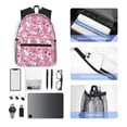 thumbnail image 6 of Lsque Cute Rabbit Classic Casual Backpack - Large Capacity Water-Resistant Backpack for School, Work, Travel, and Outdoor Activities, 6 of 8