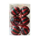 thumbnail image 2 of Pack de 6 Adornos Navideños de Bolas | Decoraciones Colgantes de Tela de 8 Cm para Árbol y Decoración Navideña | Bolas Decorativas Festivas Blancas y Verdes con Cuerdas Preinstaladas, 2 of 6