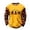 Yellow, variant on XUANTAOO Halloween T Shirts for Kids Vintage Print White Long Sleeve Ghost Pumpkin Bat Tee Boys Girls Tops Size 10-11 Years