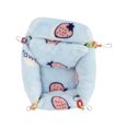 thumbnail image 4 of Hamster Hanging Warm Bed, Stylish Skin Friendly Comfortable Strawberry Pattern Hamster Hanging Hammock Color Chain Plush  For Resting For Hedgehog S,M,L, 4 of 8