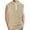 Khaki, variant on Jgppe Summer Dress Shirts for Men Collared Casual Short Sleeve Business Button down Striped Shirts