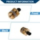 thumbnail image 3 of Sensor de temperatura del refrigerante del motor Unique Bargains No.23514708 Sensor de temperatura del agua para Detroit Diesel Series 60 2001-2003 1 Pc, 3 of 4