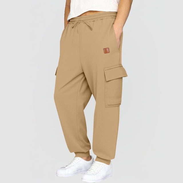 Pantalones largos de invierno para niños, color sólido, cintura elástica con bolsillos laterales, pantalones deportivos ajustados, pantalones largos de pierna para niñas, pantalones de poliéster.
