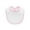 C, variant on Baby Drooling Bib Comfortable Cotton Saliva Towel Breathable Burping Cloth Solid Color for Feeding and Nursing
