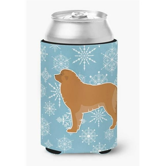 Winter Snowflake Leonberger Can or Bottle Hugger