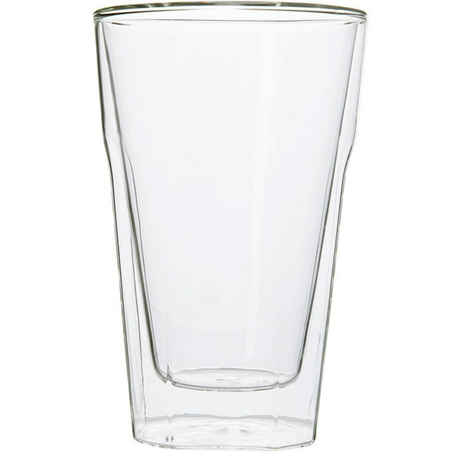 Coofit Highball Verre à Eau à 2 Couches Résistant aux Brûlures Verre à Boire Verre à Boisson
