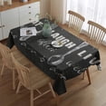 thumbnail image 2 of Rectangle Waterproof Tablecloth EAT LAUGH LIVE Reusable Indoor/Outdoor Durable Table Cover for Kitchen and Dining Room 60 Inch X 84 Inch, 2 of 5
