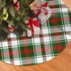 thumbnail image 2 of Falda de árbol de Navidad a cuadros decorativa navideña, suave y divertida, collar para árbol de Navidad, decoración navideña de granja de 48", 2 of 4