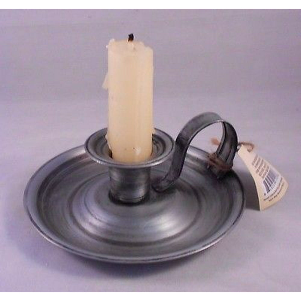 Farmhouse Taper Holder, Metal VintageStyle Taper Candle Holder with