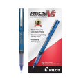 thumbnail image 3 of Pilot Precise V5 Roller Ball Pen, Stick, Extra-Fine 0.5 Mm, Blue Ink, Blue Barrel, Dozen | Bundle of 10 Dozen, 3 of 5