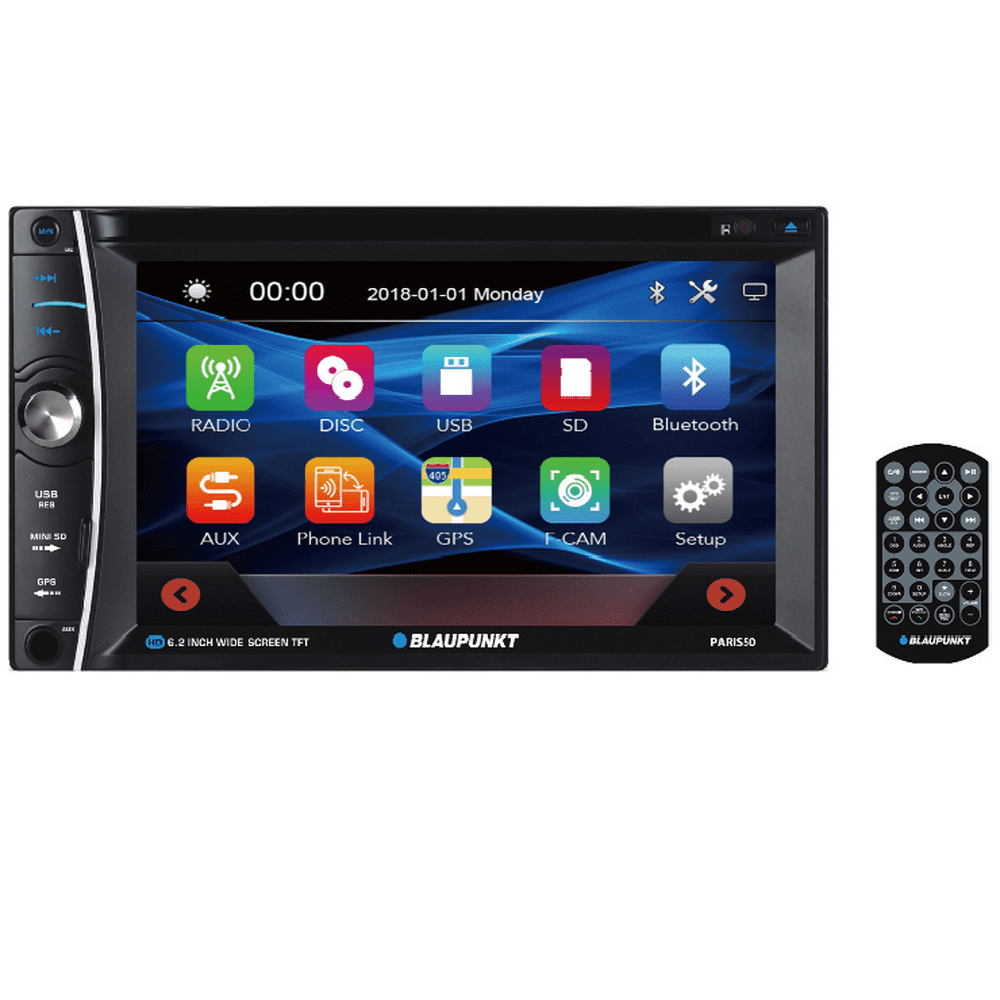 Refurbished Blaupunkt 6.2" In Dash Touch Screen Navigation Receiver