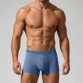 thumbnail image 2 of Mens Boxer Briefs Seamless Mid Rise Breathable Underwear for Men, 2 of 4