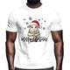thumbnail image 2 of Mens T Shirts Merry Christmas Cartoon Sheep Short Sleeve Casual Men's Tee Tops Graphic T-Shirts for Teen Boys/Men, 2 of 8