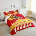 thumbnail image 3 of Erosebridal Eat Sleep Comforter Sets Twin Size, American Football Comforters & Duvets, Sports Lover Duvet Insert, Lightweight Bedroom Decor, 2-Piece, 3 of 7