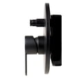 thumbnail image 4 of ALFI AB3101-BM Shower Valve with Rounded Lever Handle & Diverter, Black Matte, 4 of 5