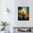 thumbnail image 4 of JEUXUS Jesus Christ Christian : Mercy Poster, Canvas Print, Wall Decor for Home and Office - Inspirational Religious Artwork  16x20 in, 4 of 5
