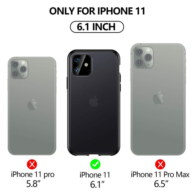 ORIbox Case Compatible with iPhone 11 Case, Translucent Matte case