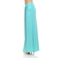 thumbnail image 2 of Pastel by Vivienne Women's Maxi Skirt with Elastic Waistband and Pockets Mint Medium, 2 of 4