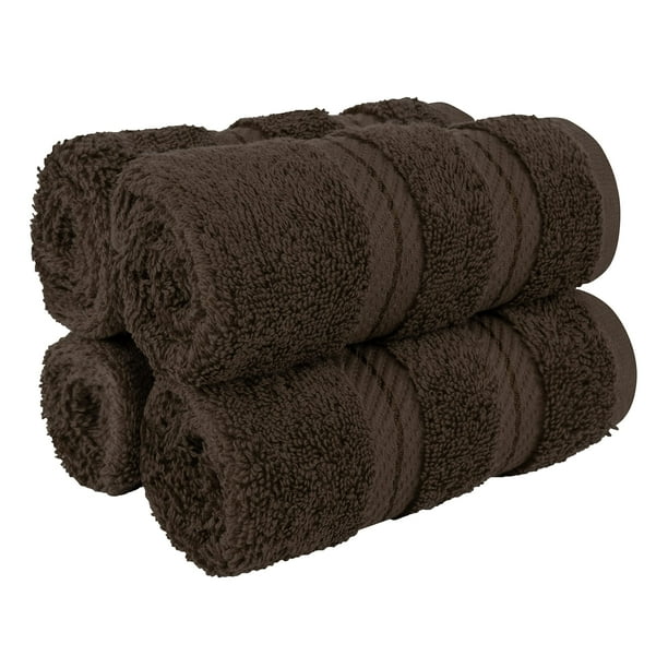 Set de Paños de Lavado Americanos de Lino Suave 100% Algodón 600 GSM 4 Piezas