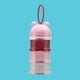 thumbnail image 4 of Contenedor de leche en polvo, dispensador de aperitivos de gran capacidad, portátil, independiente, a prueba de fugas, color rosa, 4 of 5