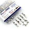 thumbnail image 1 of FramePac Perchas para cuadros con dientes de sierra de 1 5/8 pulgadas [paquete de 100] con tornillos – (también conocido como hardware para colgar cuadros, ganchos para colgar cuadros, ganchos para co, 1 of 5