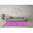thumbnail image 3 of Ahgly Company Indoor Square Abstract Purple Modern Area Rugs, 8' Square, 3 of 4