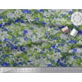 thumbnail image 2 of Soimoi Modal Satin Fabric Two Tone With Grey Camouflage Print Fabric by the Yard 42 Inch Wide, 2 of 3