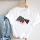 thumbnail image 5 of Blusa informal de manga corta con cuello redondo y estampado de verano a la moda para mujer Pompotops hkajfhjk468286, 5 of 6
