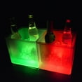 thumbnail image 3 of LED Ice Bucket Ice Cooler Large Drinks Bottles LED Ice Bucket barrel ice holder props Bowl for Battery Powered, 3 of 9