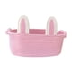 thumbnail image 2 of Cesta de Pascua para niños, cesta de almacenamiento, decorativa, tejida a mano, personalizada, para picnic. rosa, 2 of 9