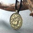 thumbnail image 3 of PikaLF Slavic Wolf Necklace for Men, Norse Viking Wolf Head Pendant Necklace with 19.7” Chain, Vintage Wolf Tag Necklace, Retro Celtic Wolf Totem Amulet Necklace, Punk Animal Wolf Jewelry for Men, 3 of 6