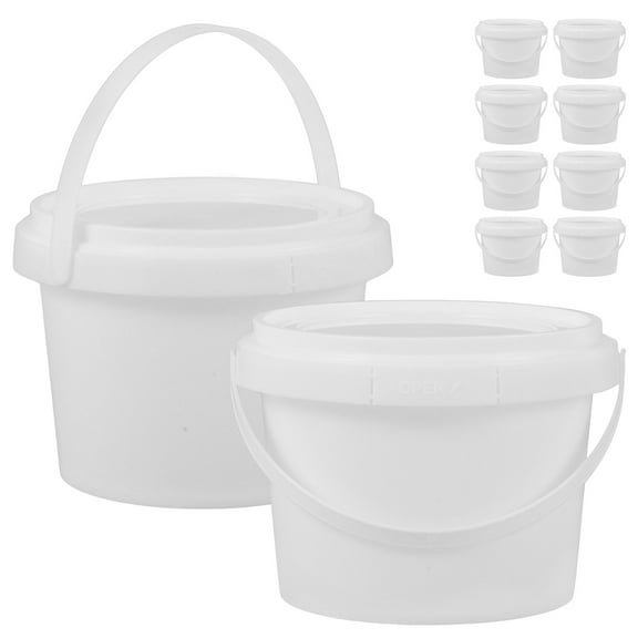 HEATSHAKING Refrigerator Safe Ice Cream Containers for Picnic 10Pcs 3.93X3.93X2.75in