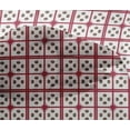 thumbnail image 4 of oneOone Viscose Chiffon Fabric Check Ikat Print Fabric By Yard 42 Inch Wide, 4 of 4